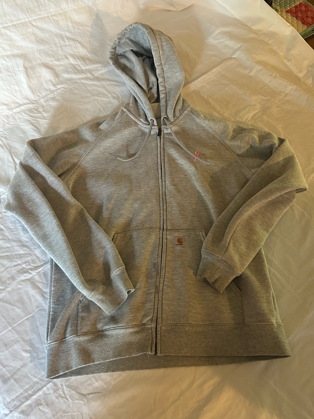 Carhartt zip up. Size large